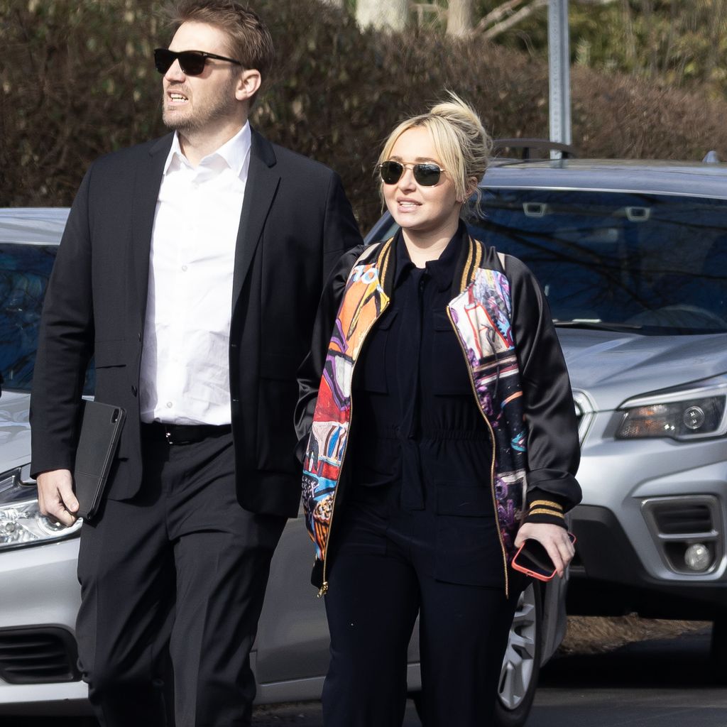 Brian Hickerson und Hayden Panettiere im März 2023