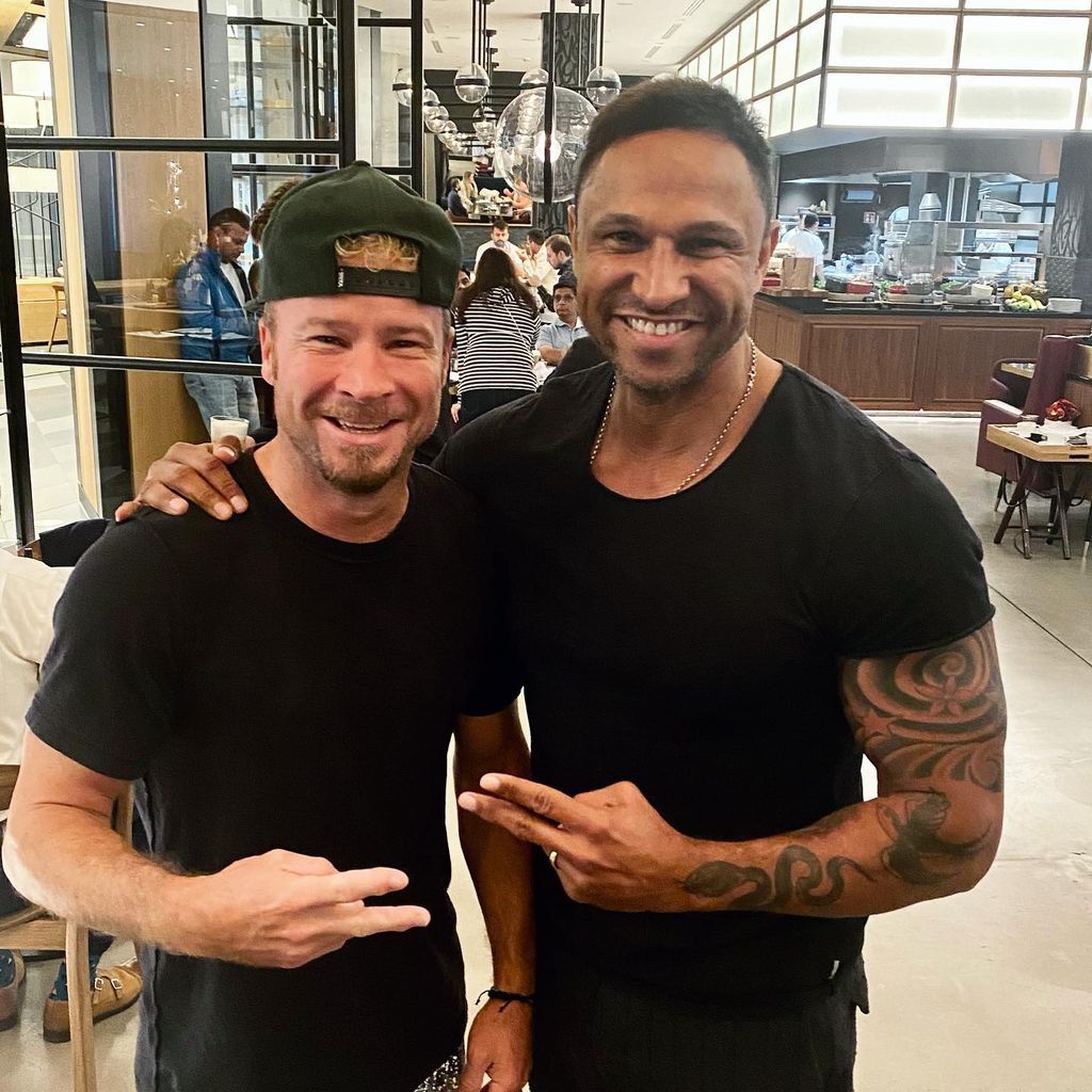 Brian Littrel und Daniel Aminati, Boyband-Stars