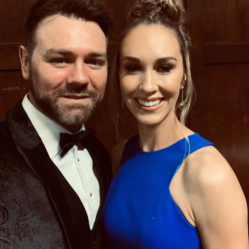 Brian McFadden und seine Verlobte Danielle im März 2019