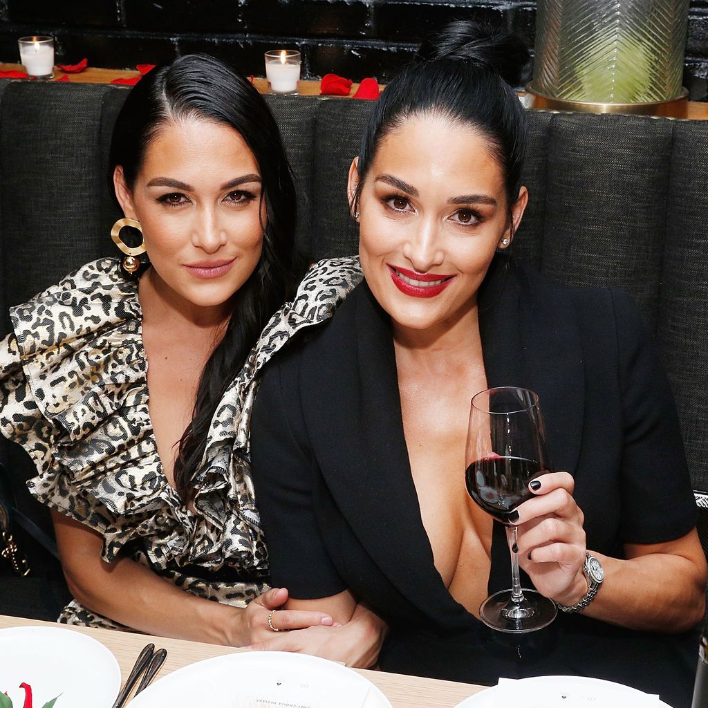 Brie Bella und Nikki Bella im Jahr 2019