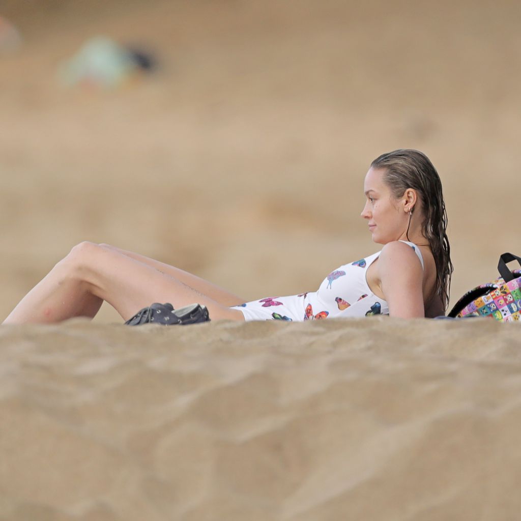 Brie Larson im April 2021 auf Hawaii