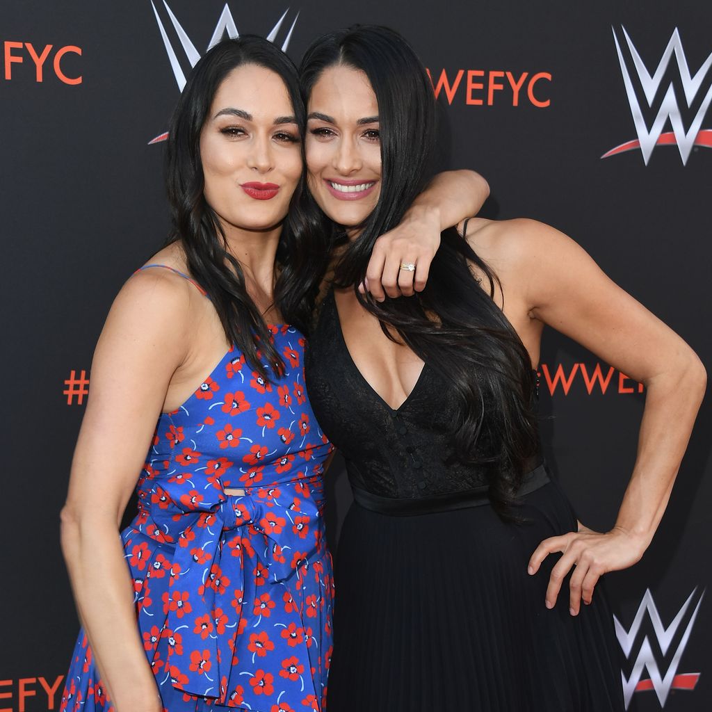 Brie und Nikki Bella im Juni 2018