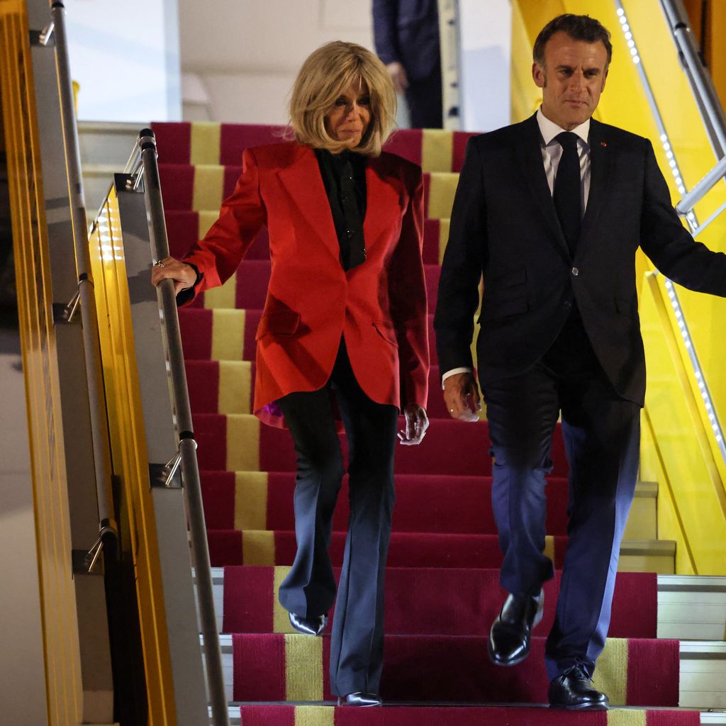 Brigitte Macron und Emmanuel Macron, Mai 2025 in Hanoi