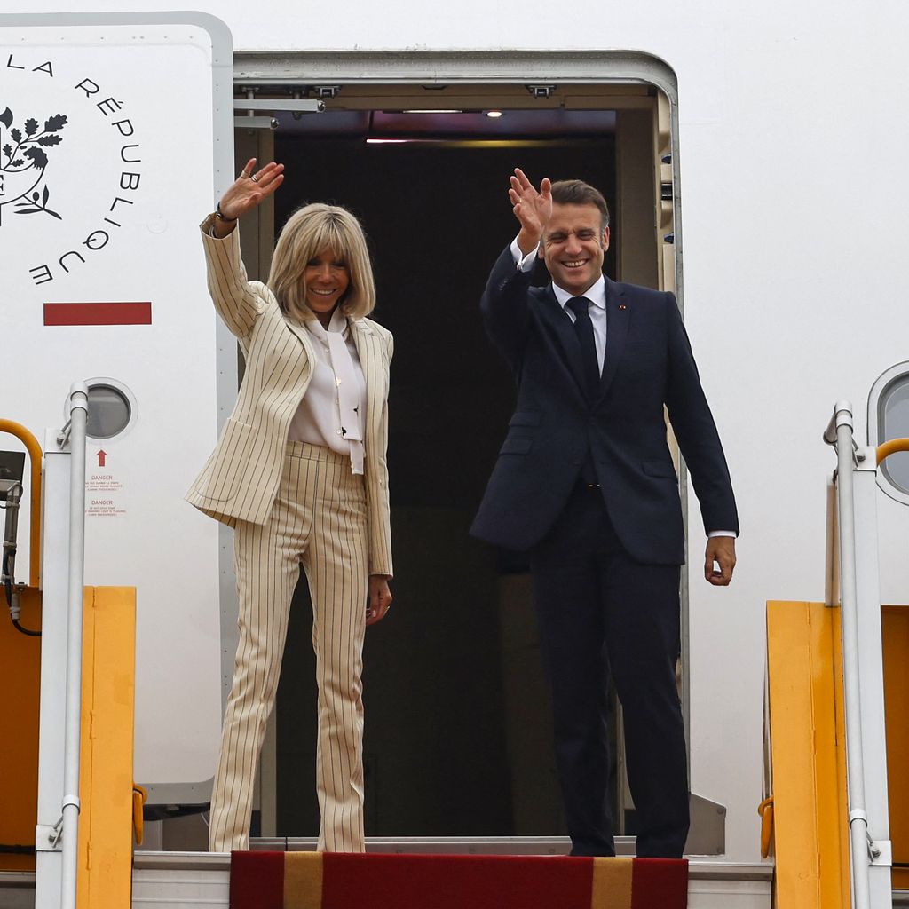 Brigitte Macron und Emmanuel Macron, Mai 2025