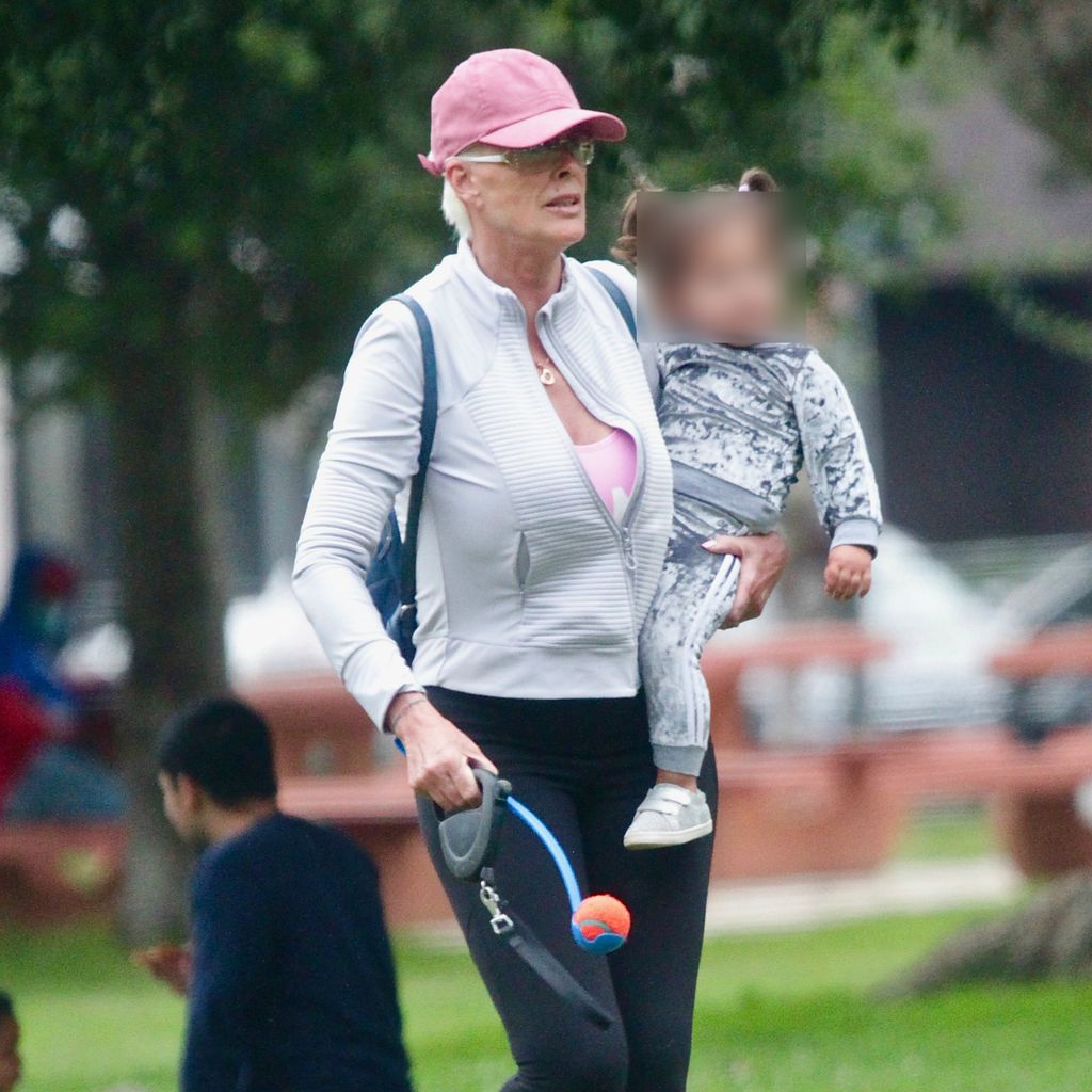 Brigitte Nielsen und ihre Tochter Frida im Juni 2020