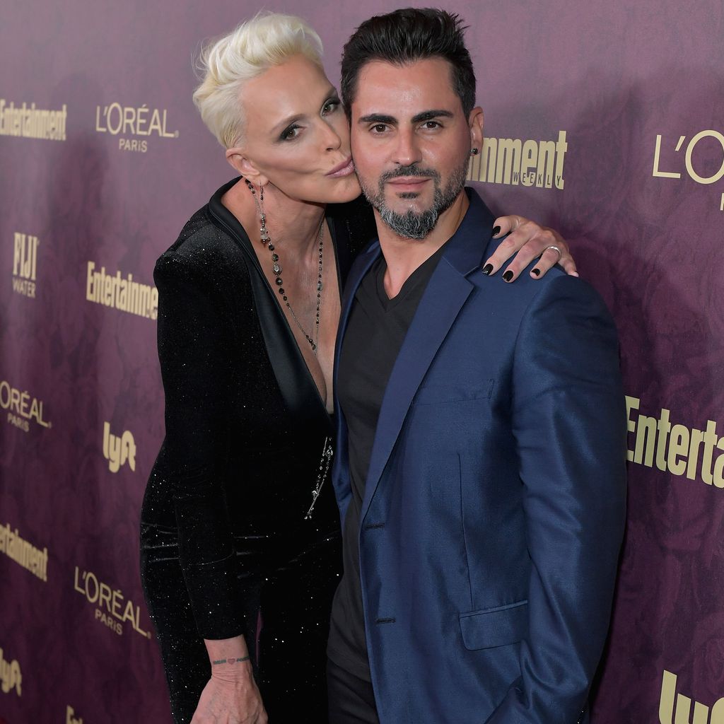 Brigitte Nielsen und Mattia Dessi bei der Pre-Emmy-Party in Los Angeles