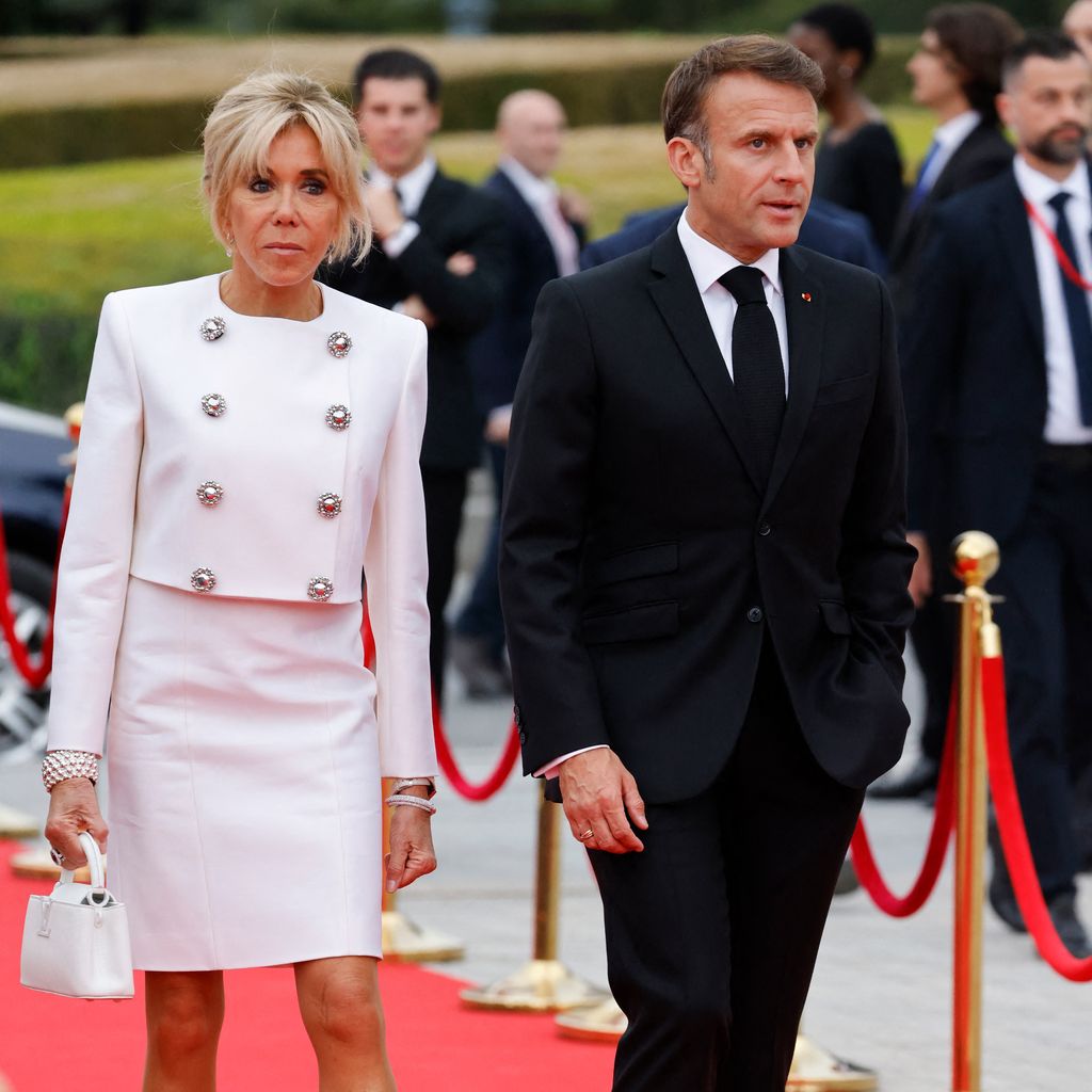 Brigitte und Emmanuel Macron, 2024
