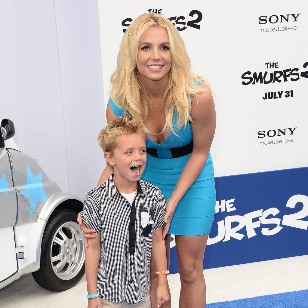 Britney Spears und ihr Sohn Sean Preston im Jahr 2013