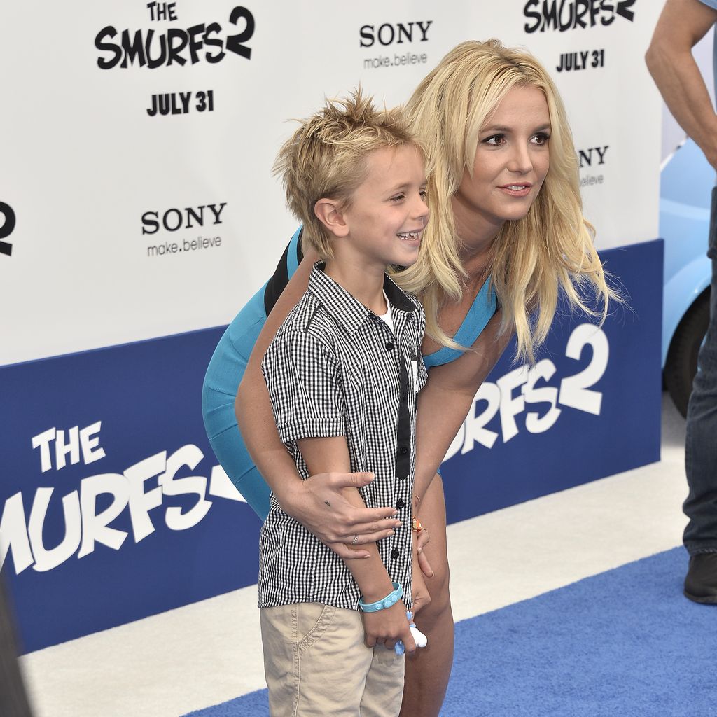 Britney Spears und ihr Sohn Sean Preston im Jahr 2013