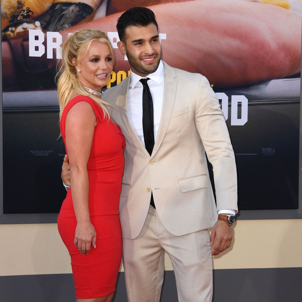 Britney Spears und Sam Asghari im Juli 2019