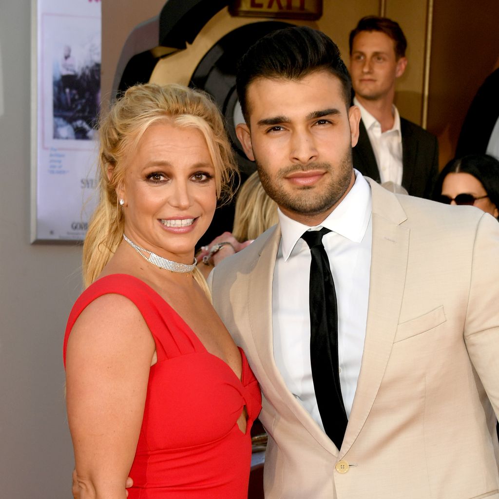 Britney Spears und Sam Asghari im Juli 2019 bei einer Filmpremiere in Hollywood