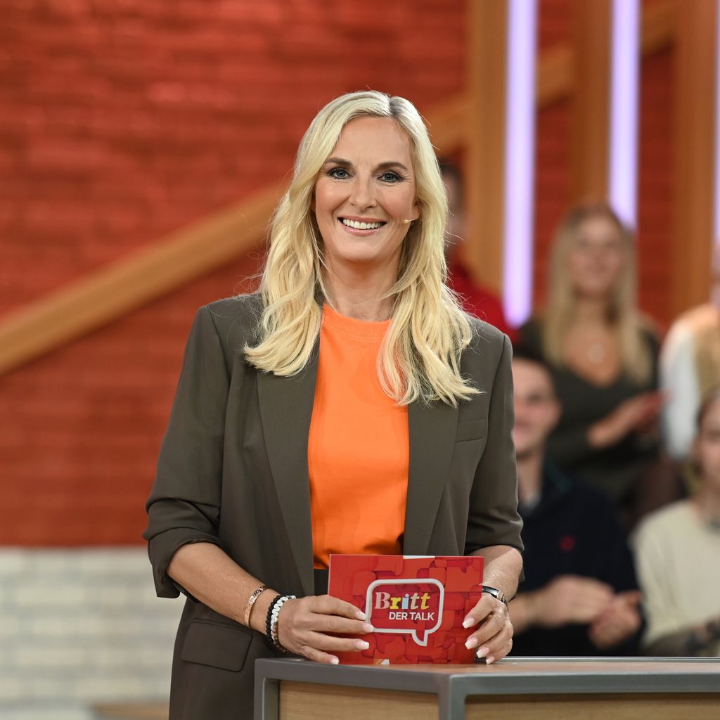 Britt Hagedorn in ihrer TV-Show