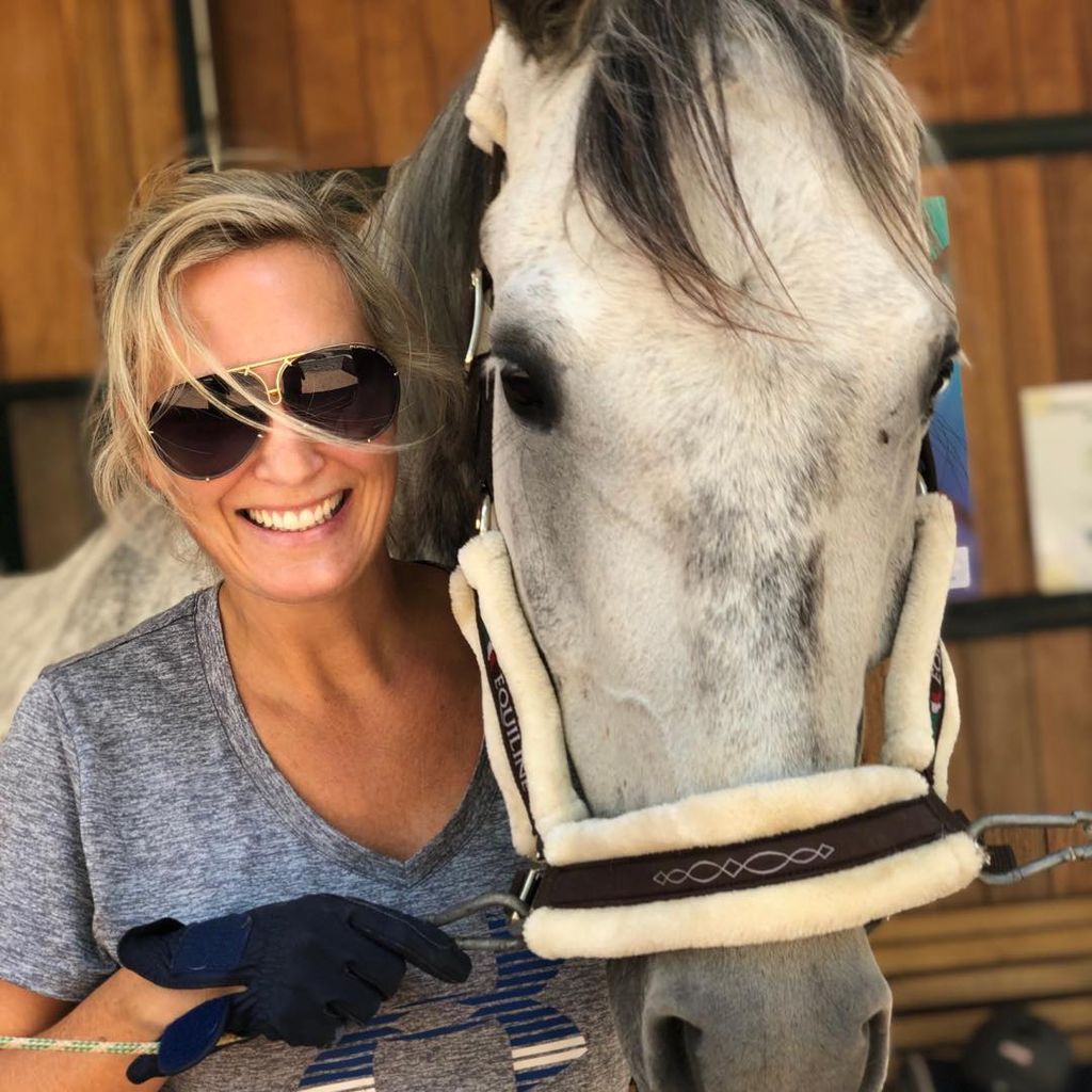 Britt Hagedorn mit ihrem Pferd Mr. Bond