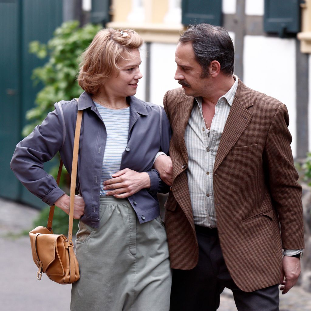 Britta Hammelstein und Moritz Bleibtreu in "Faking Hitler"