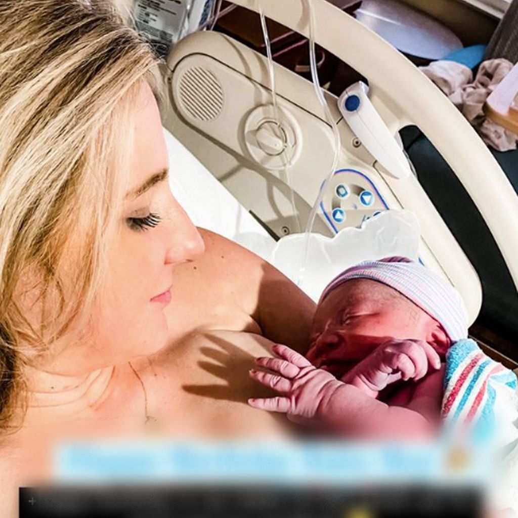 Brittani Boren Leach mit ihrem Baby Cam