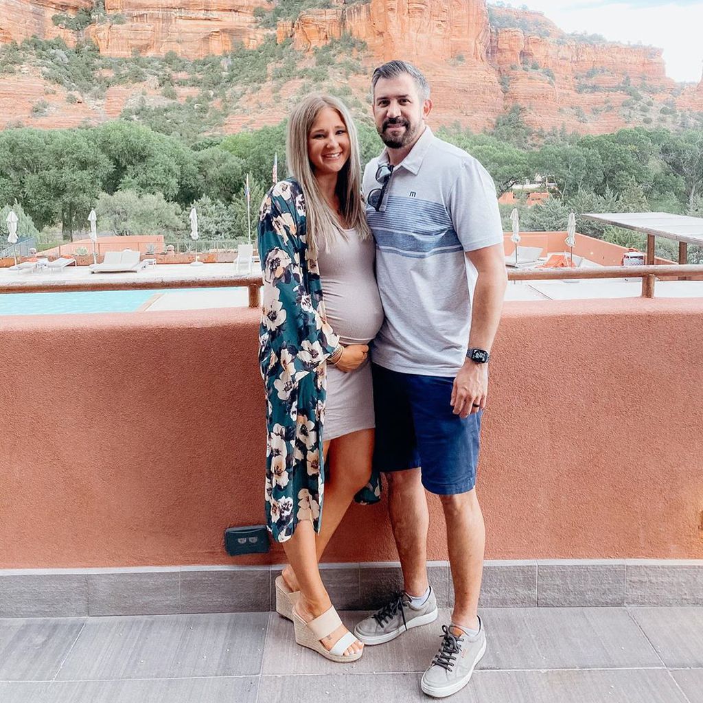 Brittani Boren Leach und ihr Mann Jeff im August 2020