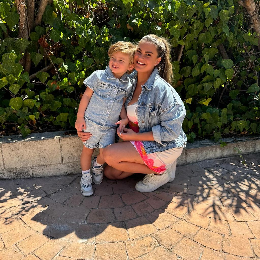 Brittany Cartwright mit Sohn Cruz, August 2024