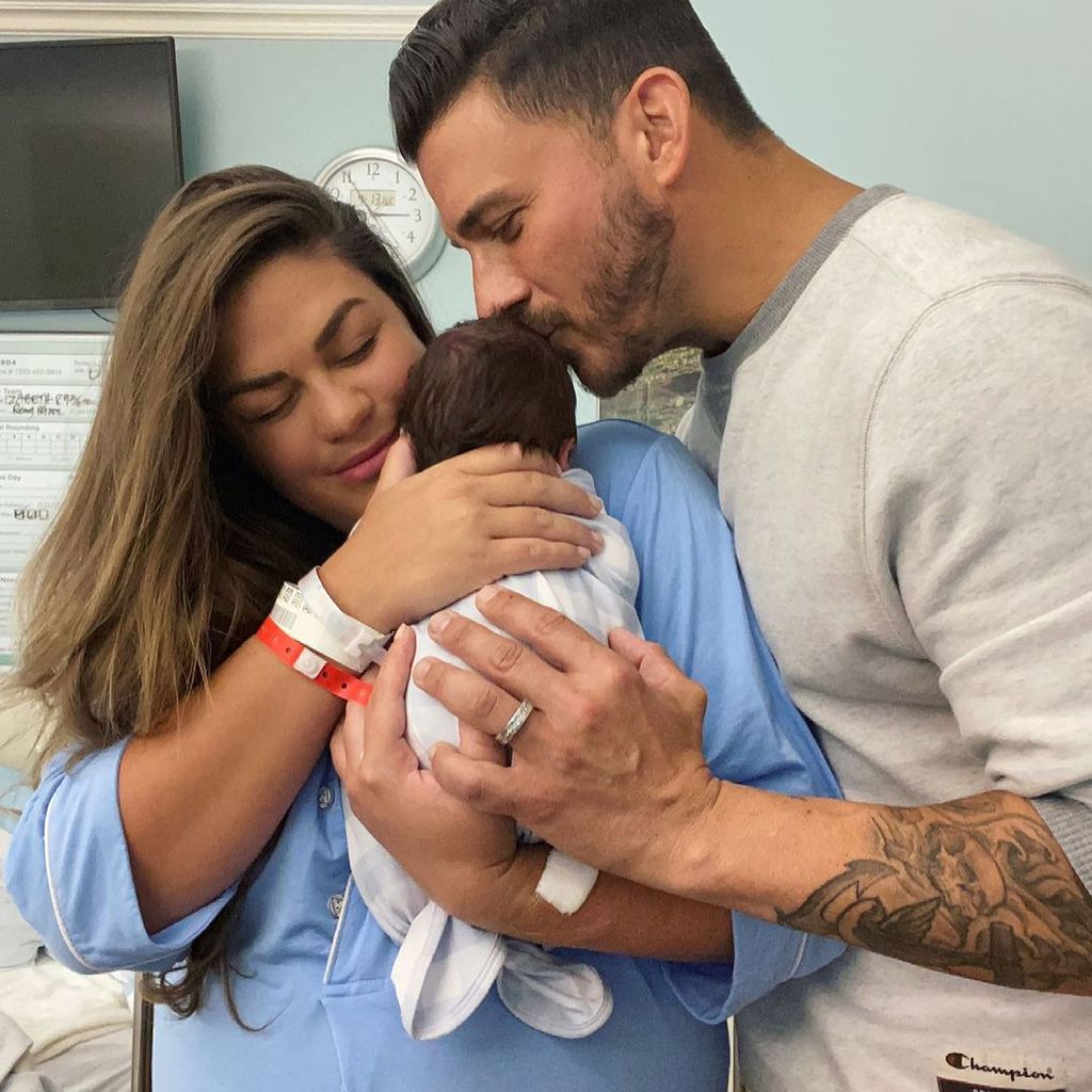 Brittany Cartwright, Jax Taylor und ihr Sohn Cruz Michael Cauchi in L.A im April 2021