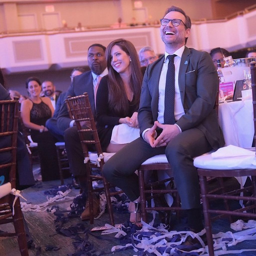 Brittany Lopez und Christian Slater bei den GLAAD Awards