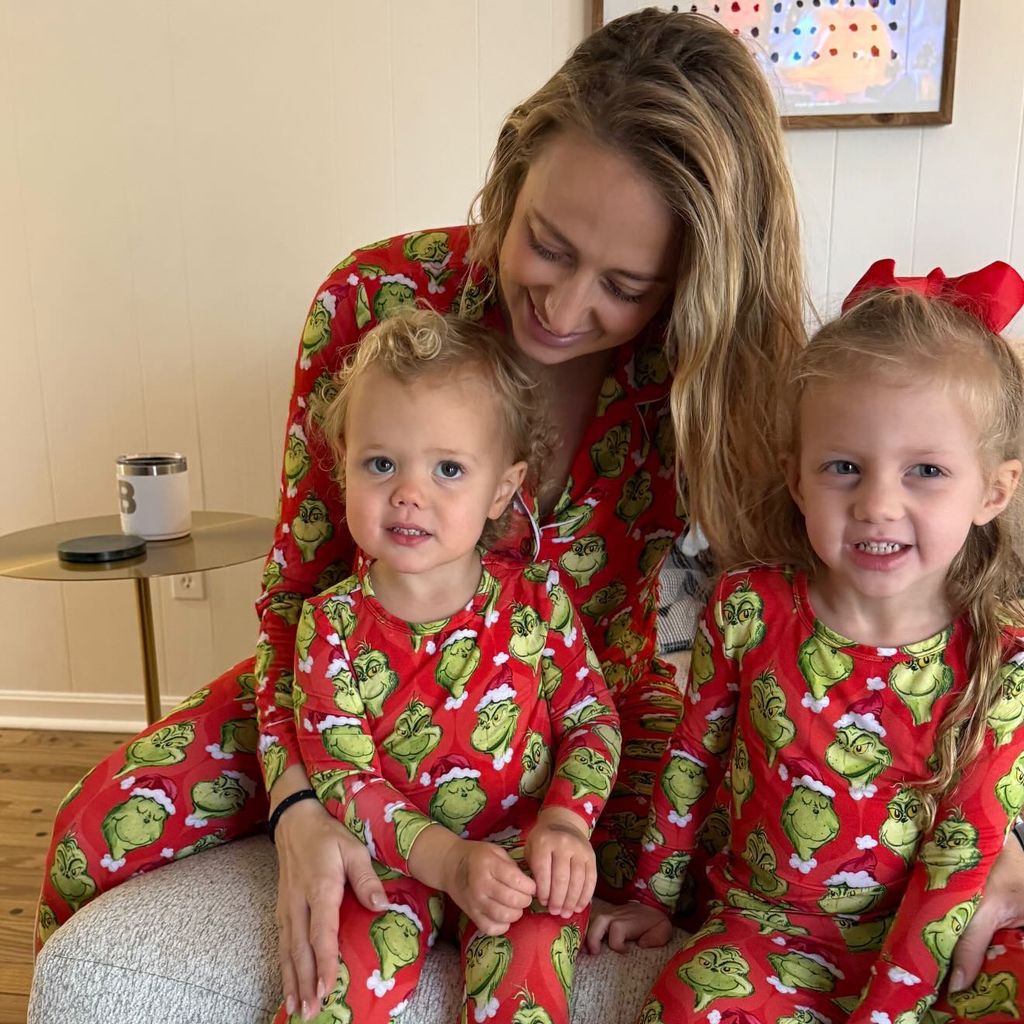 Brittany Mahomes mit ihren Kindern Bronze und Sterling