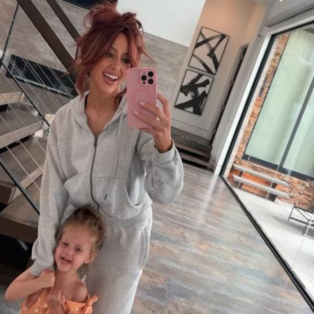 Brittany Mahomes mit ihrer Tochter Sterling