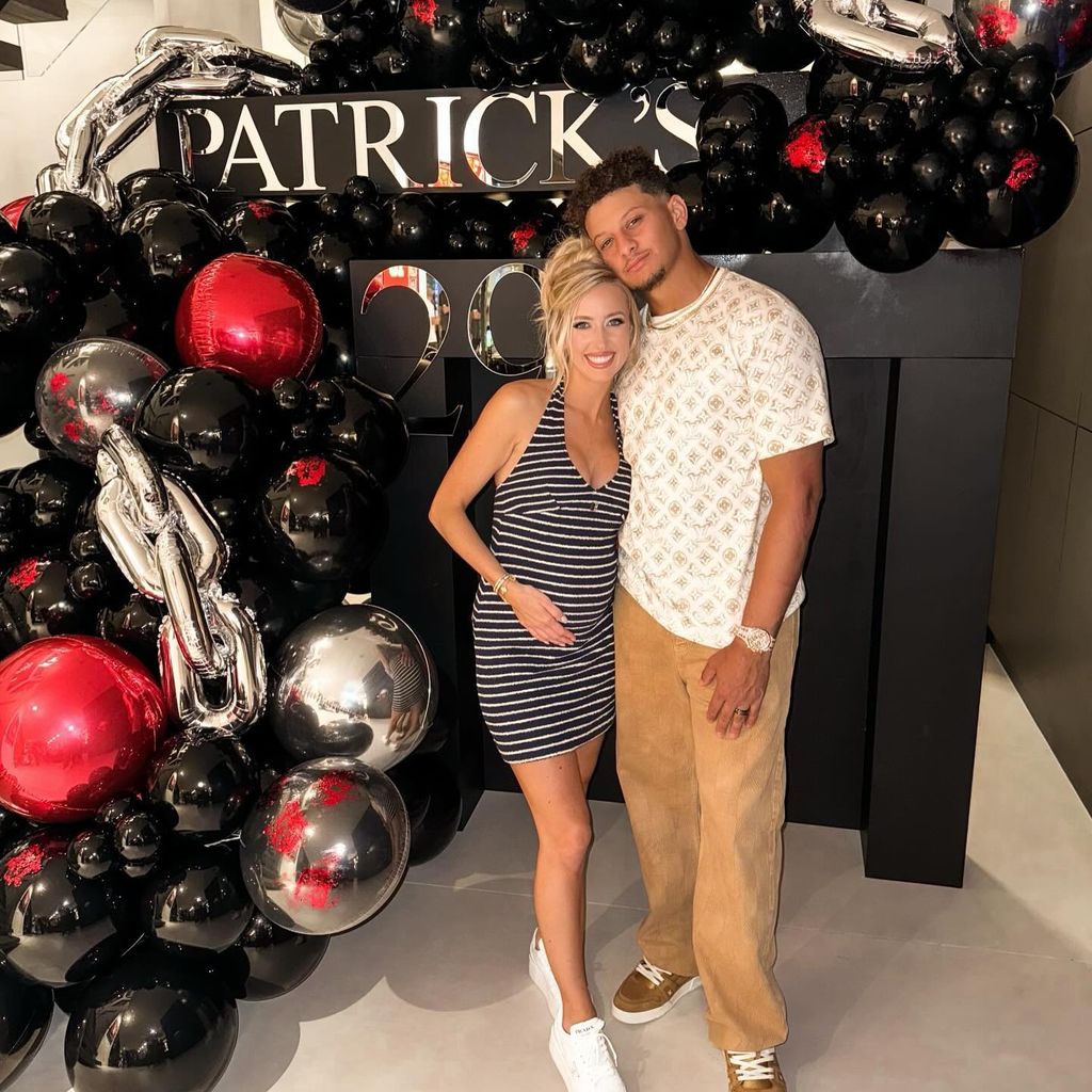 Brittany Mahomes und Patrick Mahomes im September 2024