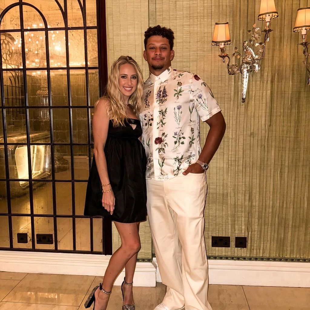 Brittany und Patrick Mahomes