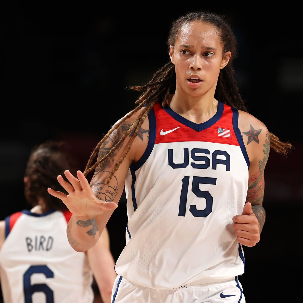 Brittney Griner bei der Olympiade, 2020
