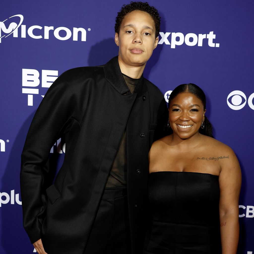 Brittney Griner mit ihrer Freundin Cherelle Griner