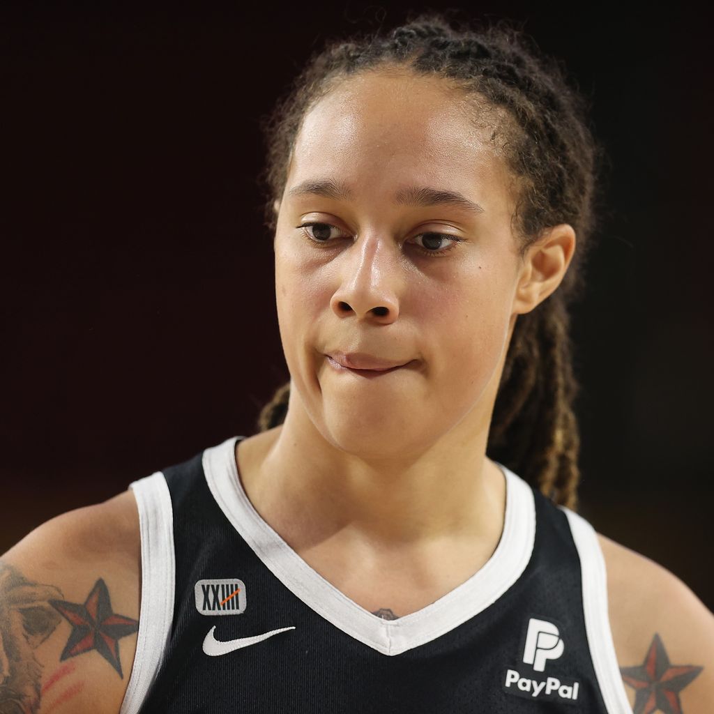 Brittney Griner bei einem Basketballspiel