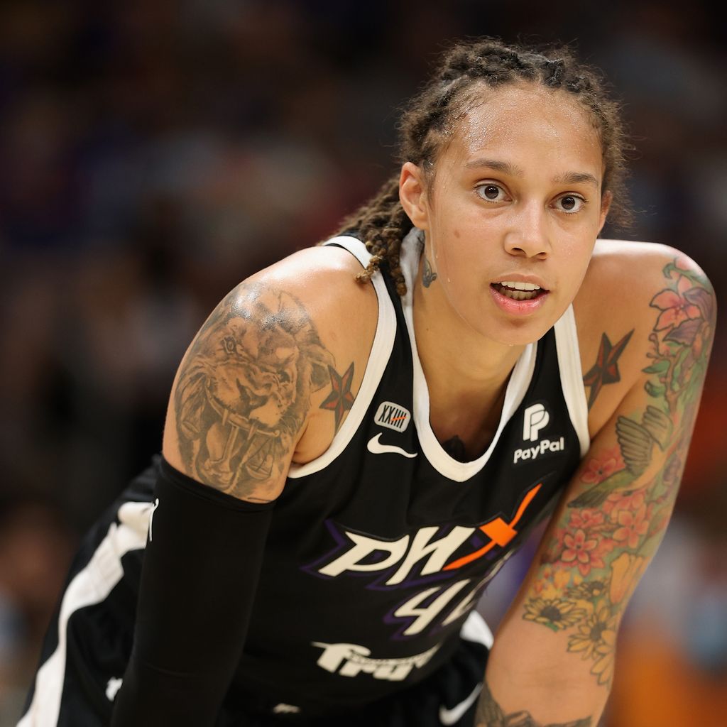 Basketballstar Brittney Griner im Oktober 2021