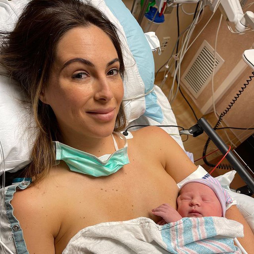 Brittny Ward mit ihrer Tochter Lenny