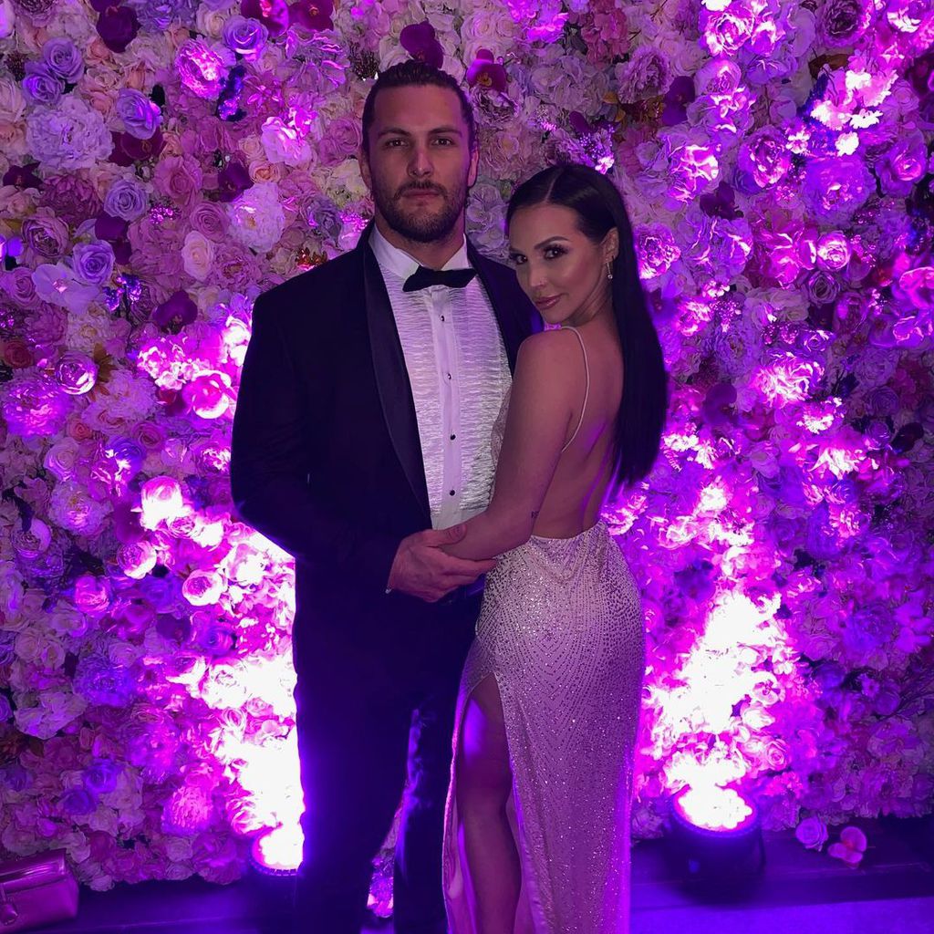 Brock Davies und Scheana Shay auf einem Event in Beverly Hills, April 2020