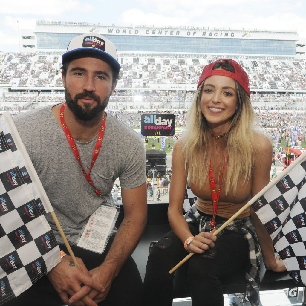 Brody Jenner und Kaitlynn Carter beim Daytona International Speedway, 2016