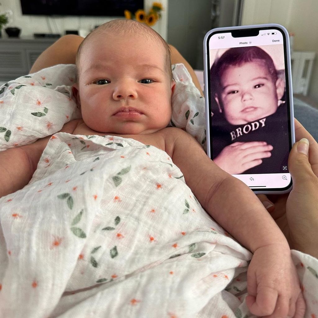 Brody Jenner mit seinem Baby