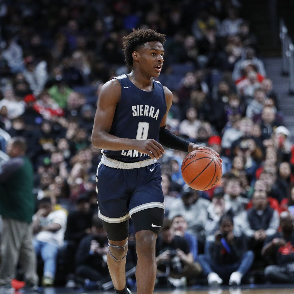 Bronny James, Basketballstar
