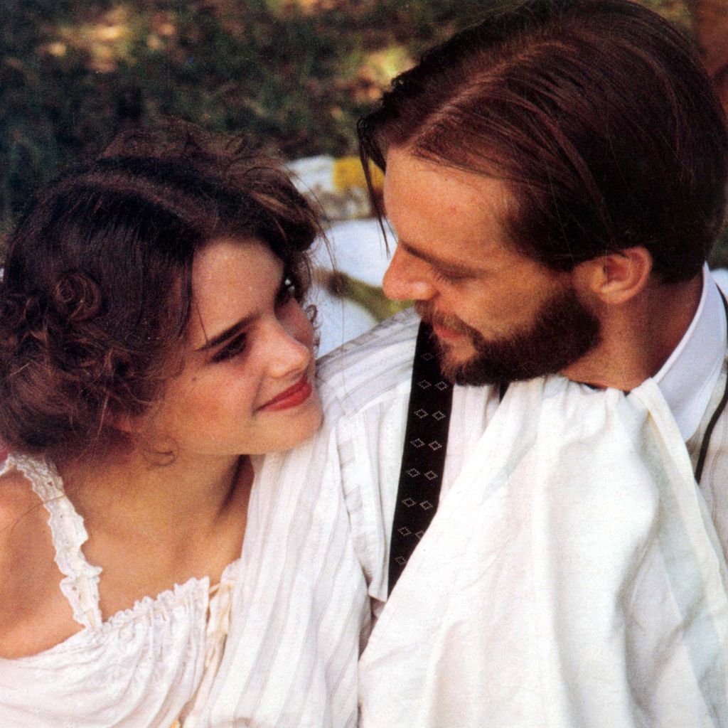 Brooke Shields und Keith Carradine in "Pretty Baby"