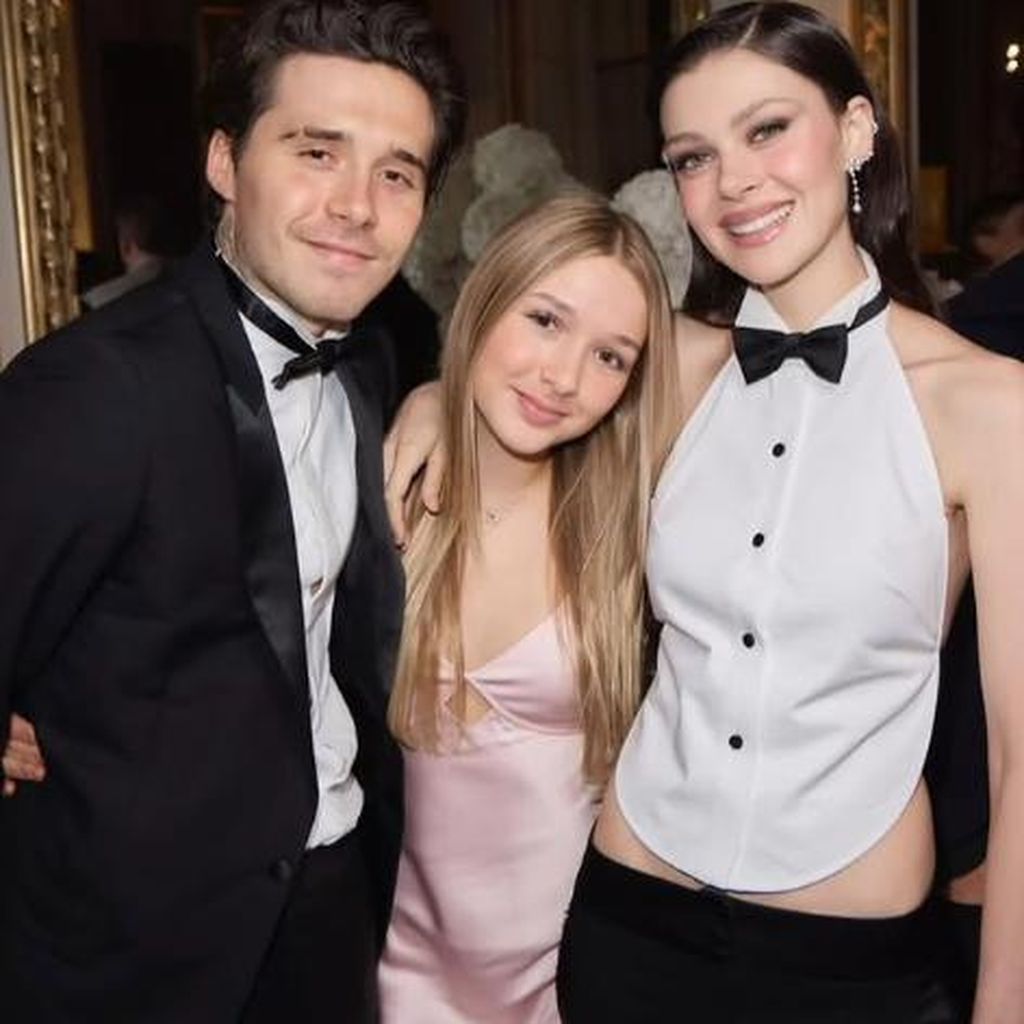 Brookly Peltz-Beckham, Harper Seven Beckham und Nicola Peltz-Beckham