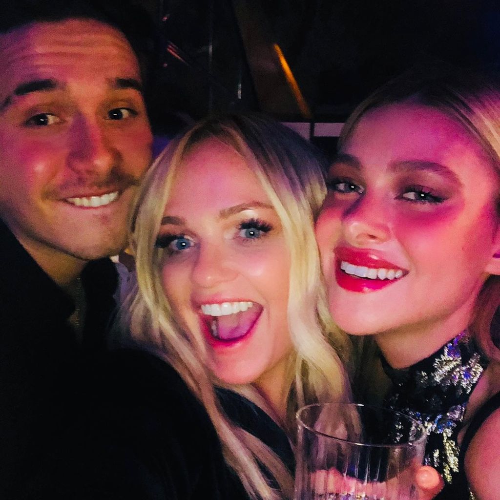 Brooklyn Beckham, Emma Bunton und Nicola Peltz