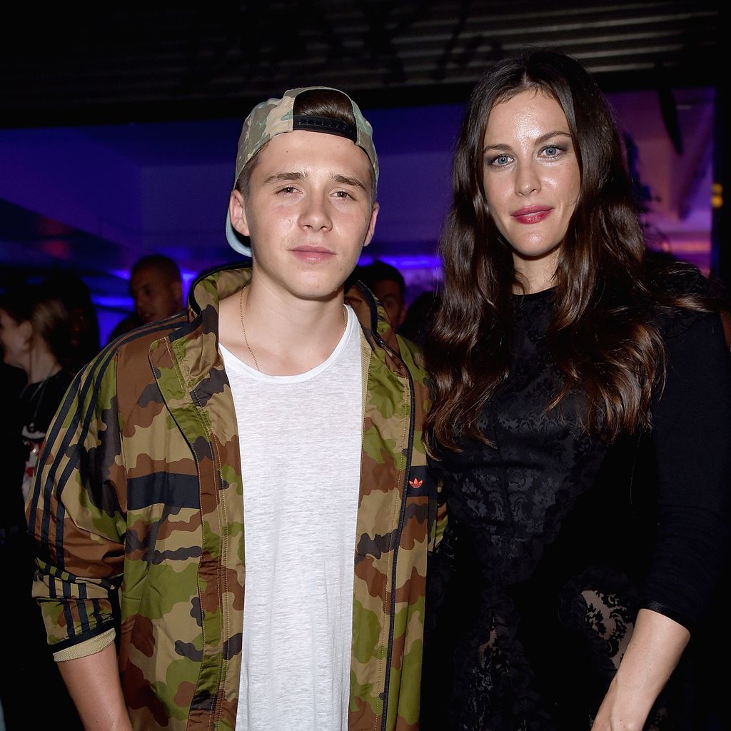 Brooklyn Beckham und Liv Tyler bei der Givenchy SS16 After-Party