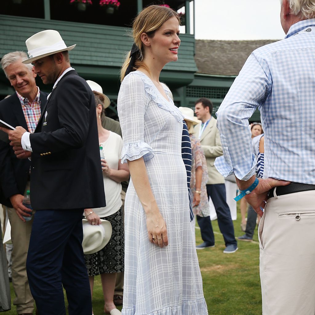 Brooklyn Decker während einer Veranstaltung in der International Tennis Hall of Fame in Rhode Island
