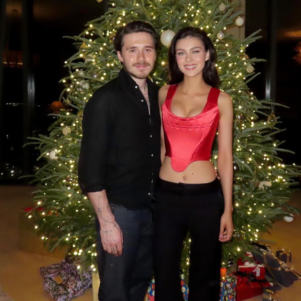 Brooklyn und Nicola Peltz-Beckham, Weihnachten 2024