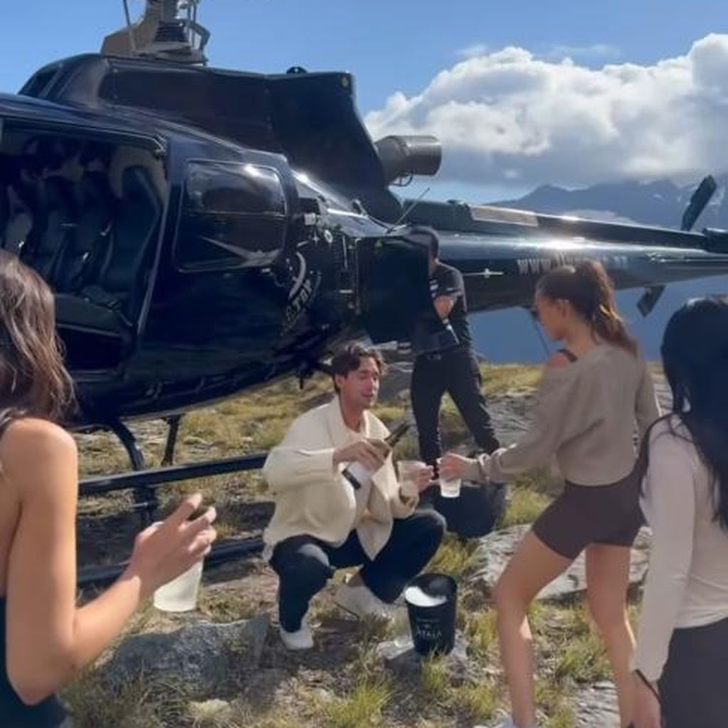 Brooks Nader mit Freunden, Neuseeland, 2025