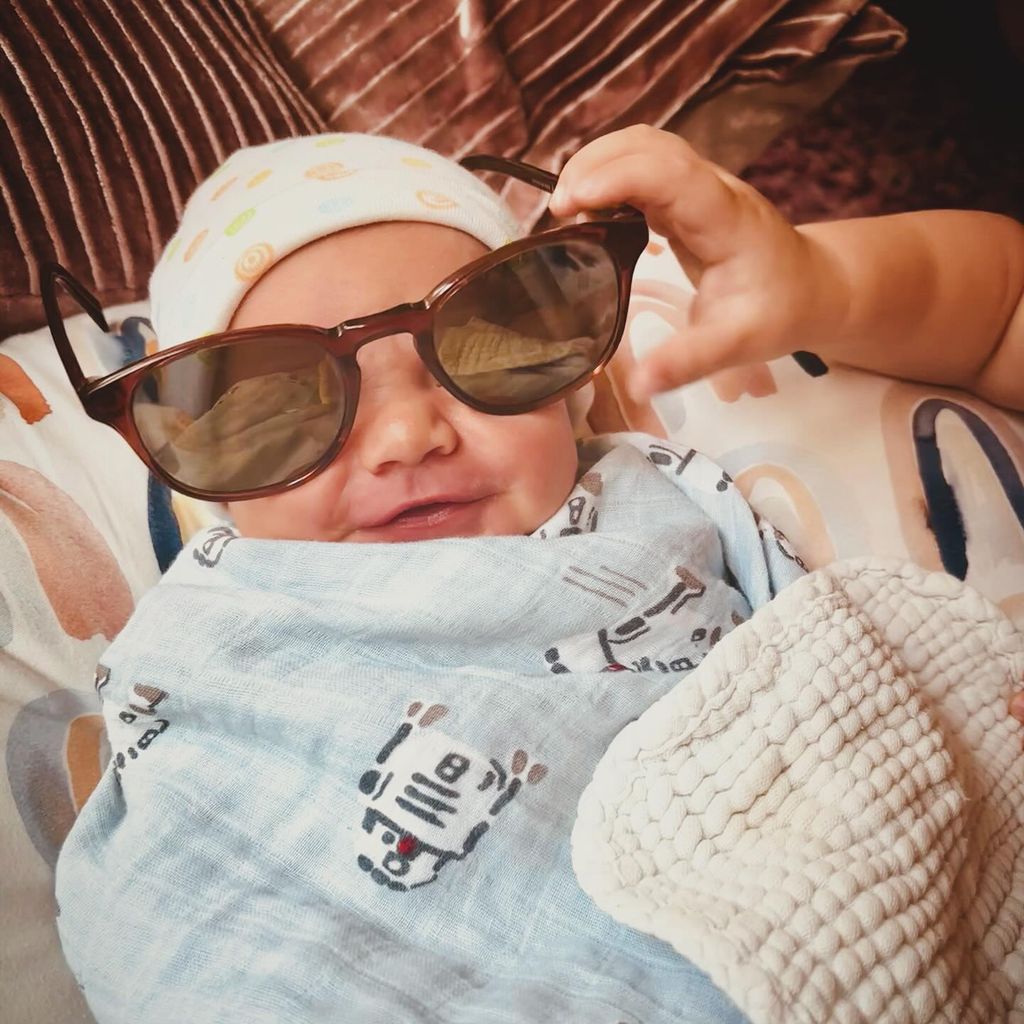 Brother László Criss, das Baby von Darren Criss
