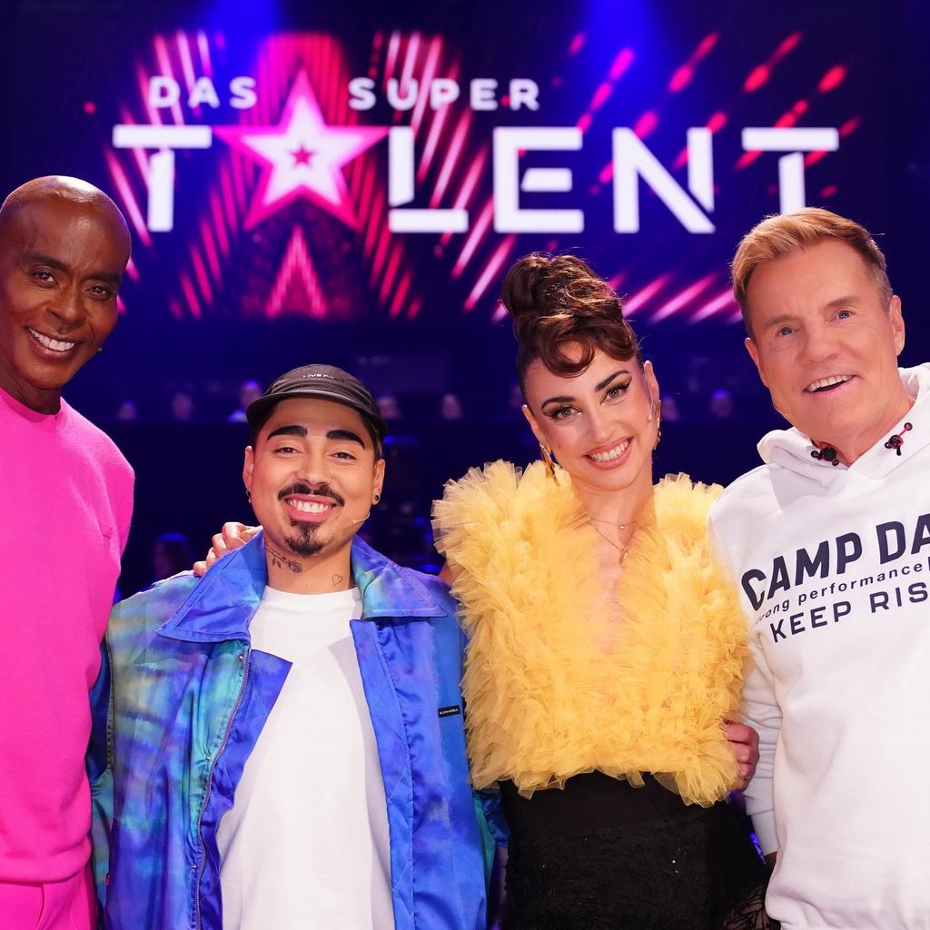 Bruce Darnell, Tony Bauer, Ekaterina Leonova und Dieter Bohlen, "Das Supertalent"-Jury 2025