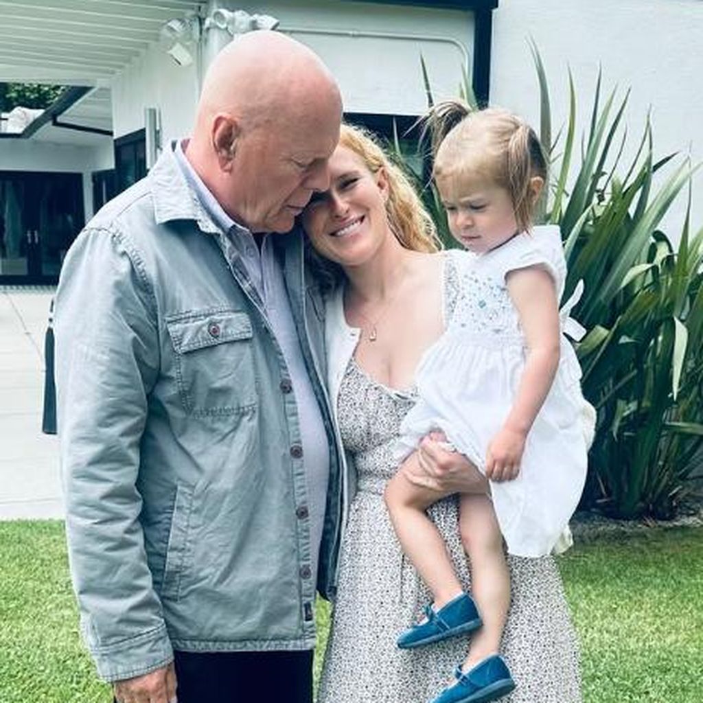 Bruce Willis mit Tochter Rumer und Enkelin Louetta