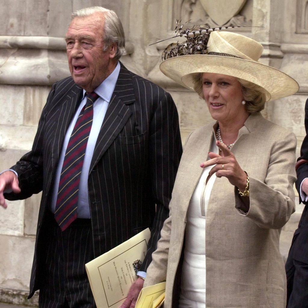 Bruce Shand und die spätere Königin Camilla, Juni 2003