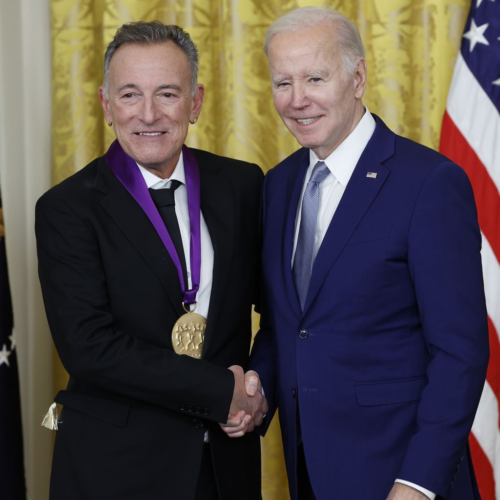 Bruce Springsteen und Joe Biden im März 2023
