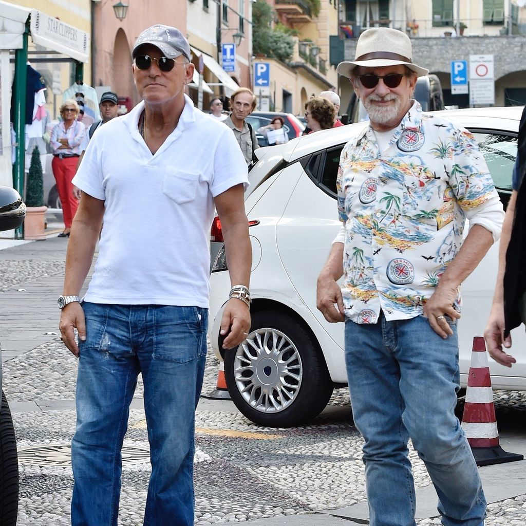 Bruce Springsteen und Steven Spielberg in Portofino