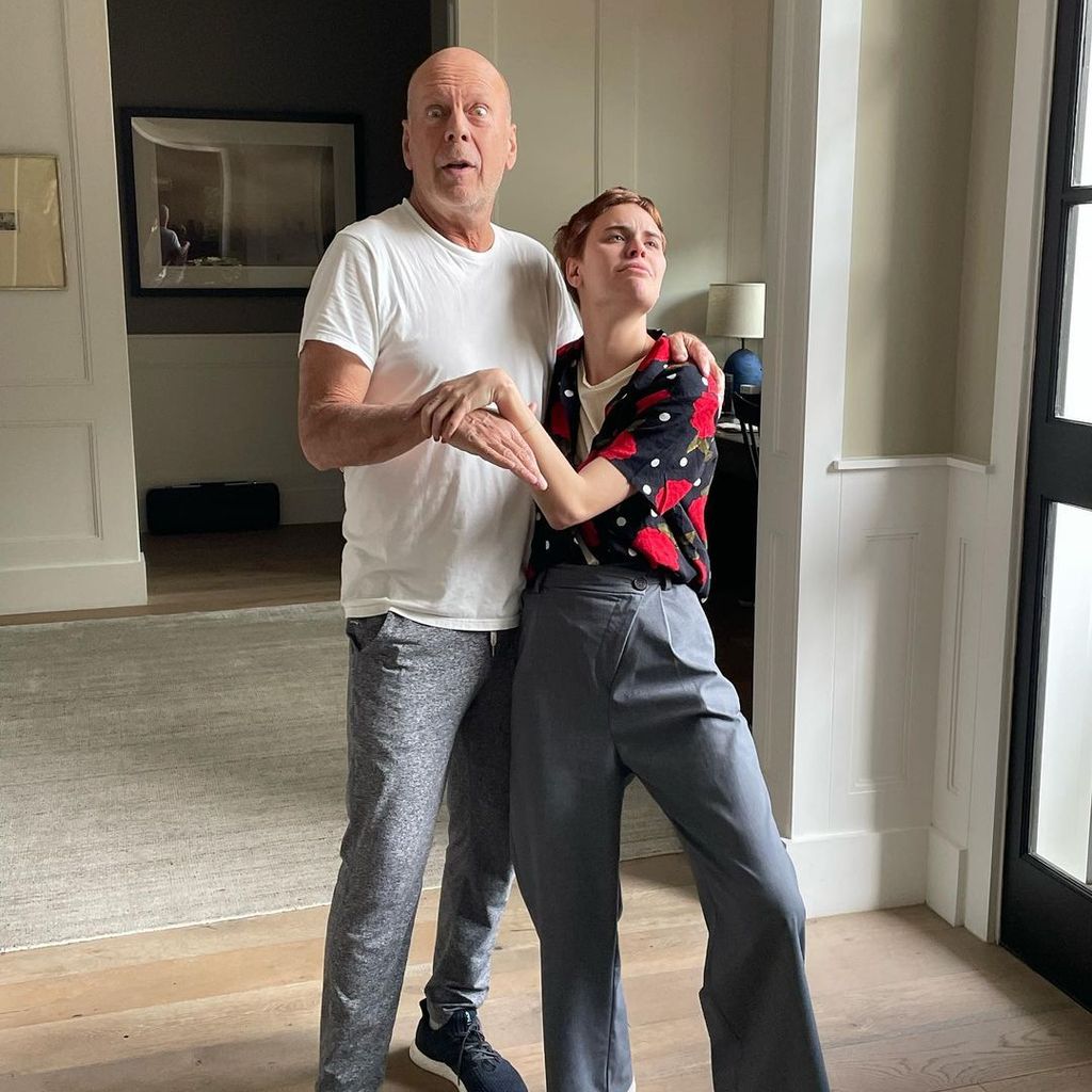 Bruce und Tallulah Willis, Januar 2023